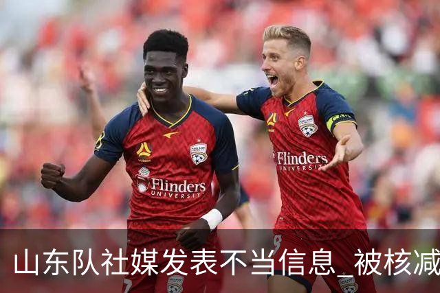 山东队社媒发表不当信息 被核减联赛经费5万元